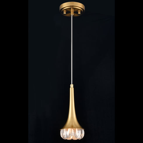 Modern Flower Crystal Pendant Light Fixture G9 Gold Pendant Light Kitchen Island